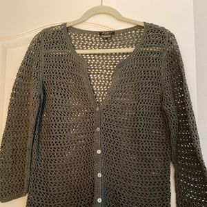 Eddie Bauer Green Light Weight Sweater